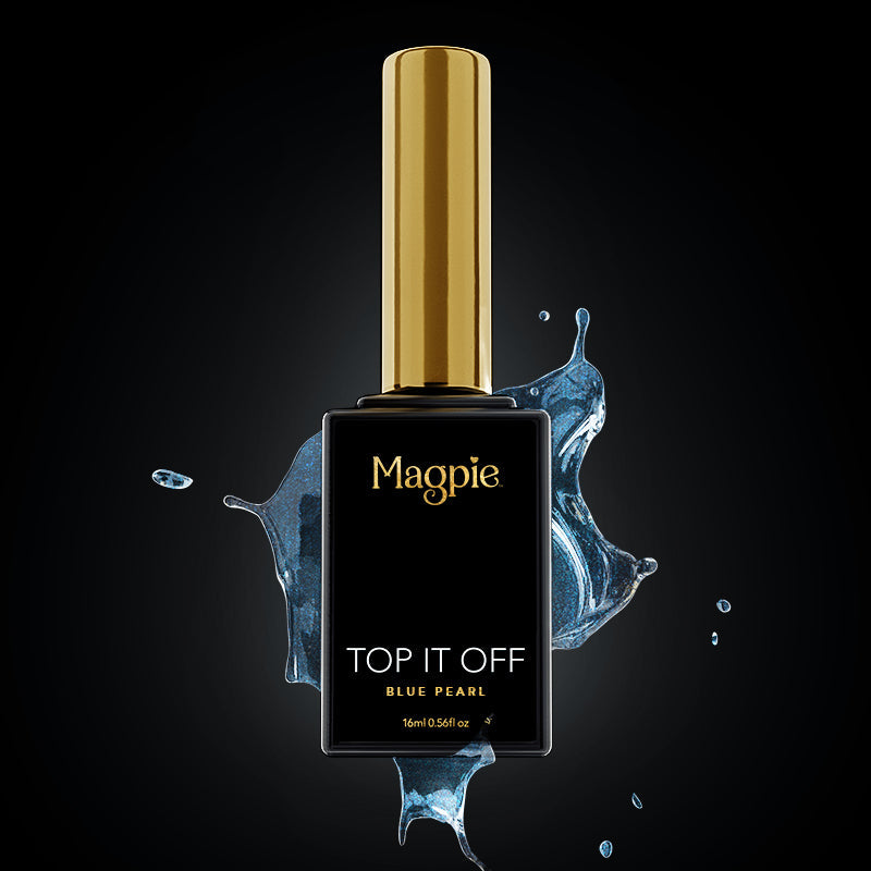 Top It Off - No Wipe Top Coat, Blue Pearl