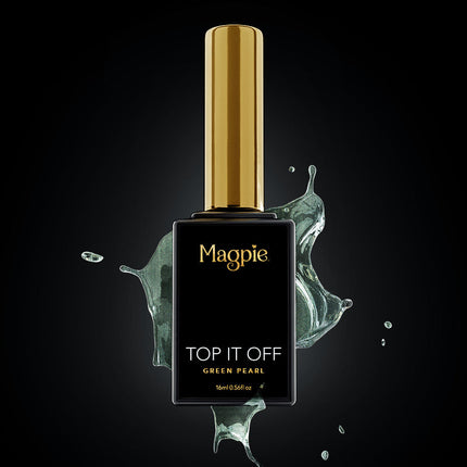Top It Off - No Wipe Top Coat, Green Pearl