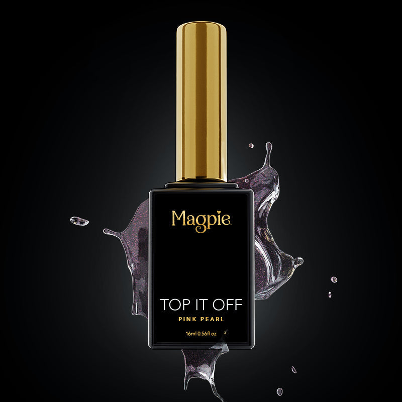 Top It Off - No Wipe Top Coat, Pink Pearl