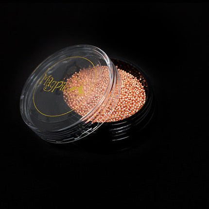 Magpie Rose Gold Caviar Beads