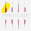 Curette (bend to the left) - UNIQ 31 Working Part of the Pusher