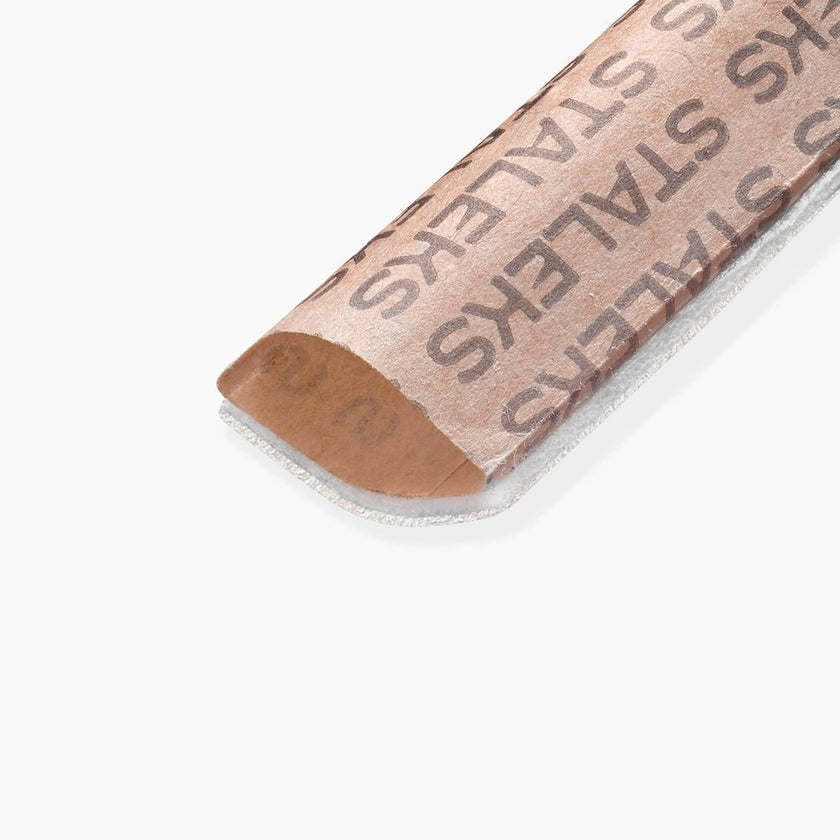 Staleks white SOFT FOAM Disposable File CASES - single sided grit