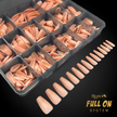 Clearance Full On Tips - Peach Coffin