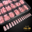 Clearance Full On Tips - Pink Coffin