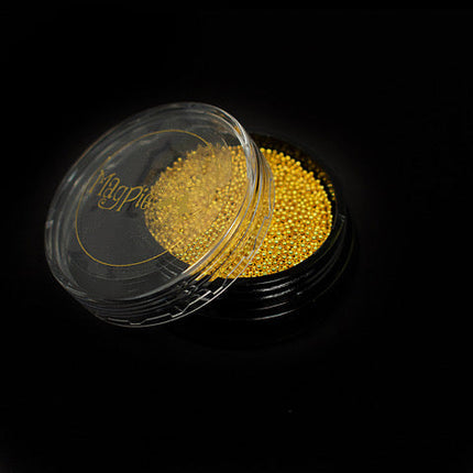 Magpie Gold Caviar Beads