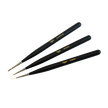 Set of 3 Nail Art Brushes with lids