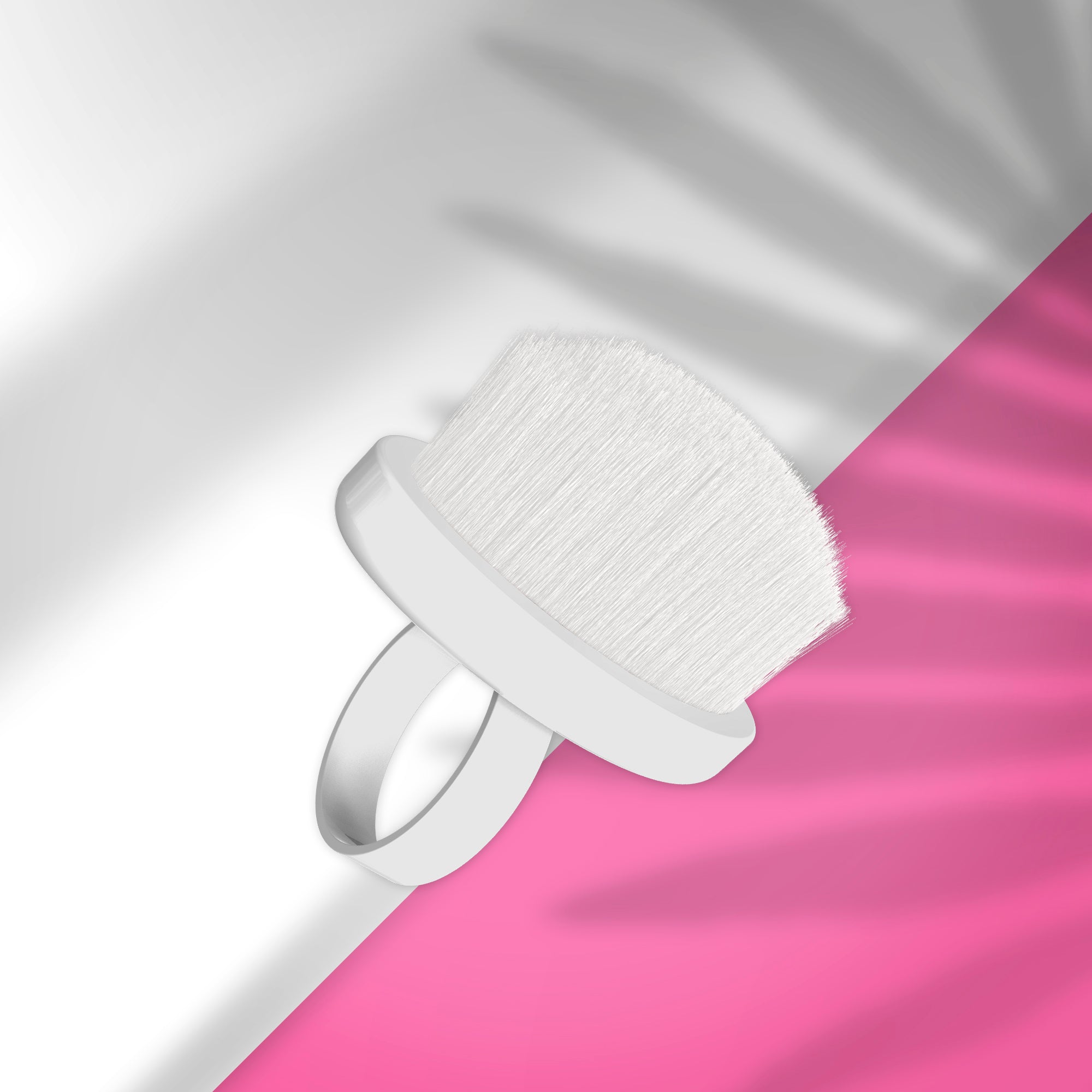 Staleks White Mini Manicure Dust Brush - 10pack