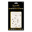 Sticker #49 - Nighttime Moons, Gold