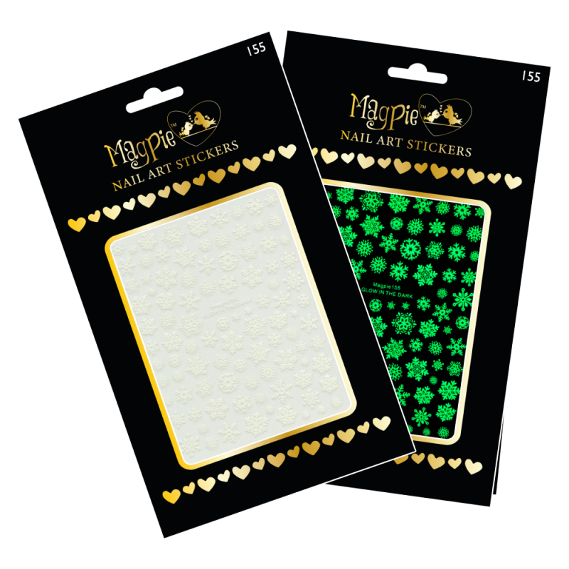 Sticker #155 - Snowflakes Glow in the Dark