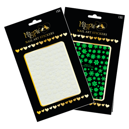 Sticker #155 - Snowflakes Glow in the Dark