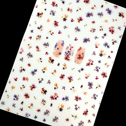 Sticker #200 - Milk Bath Florals