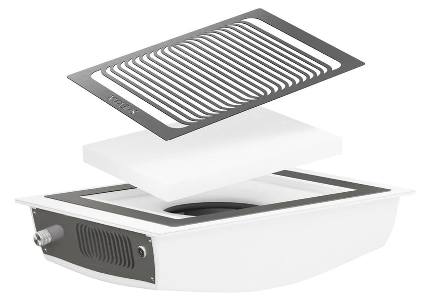 SheMax V Pro Dust Collector - White