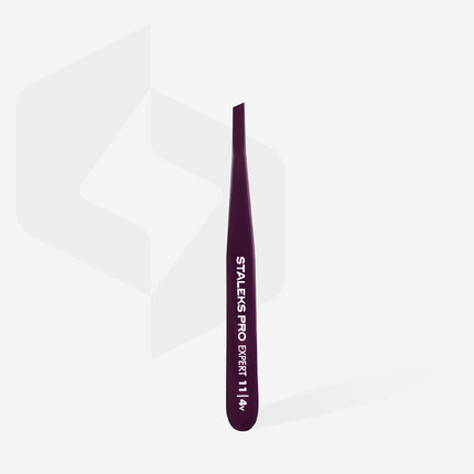 Staleks Tweezer - Expert 11/4v, narrow slant