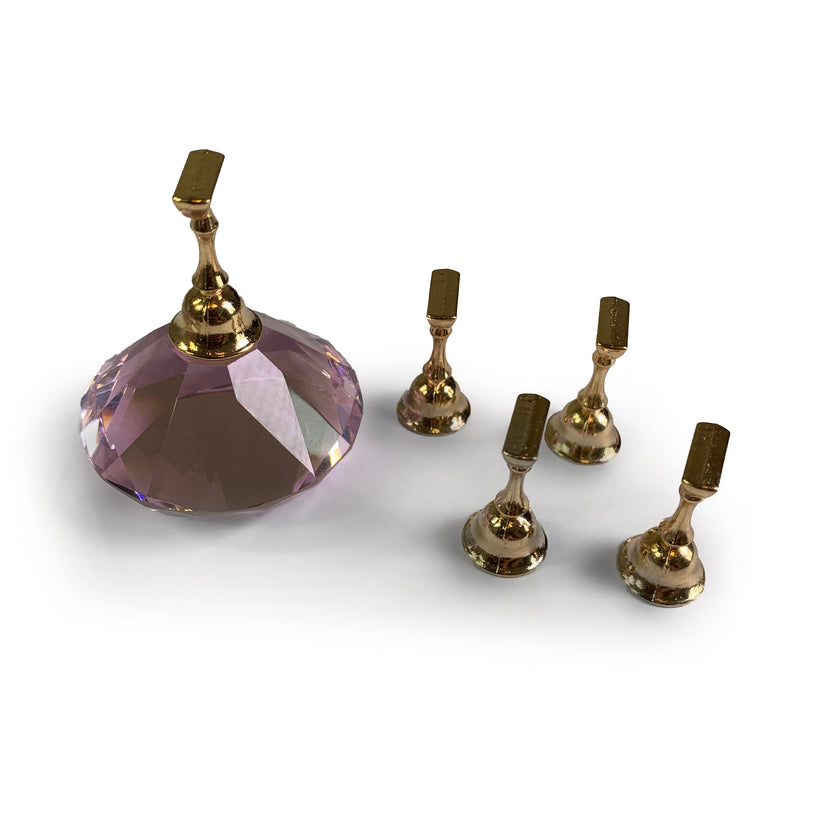 Oversized Crystal Nail Art Stand