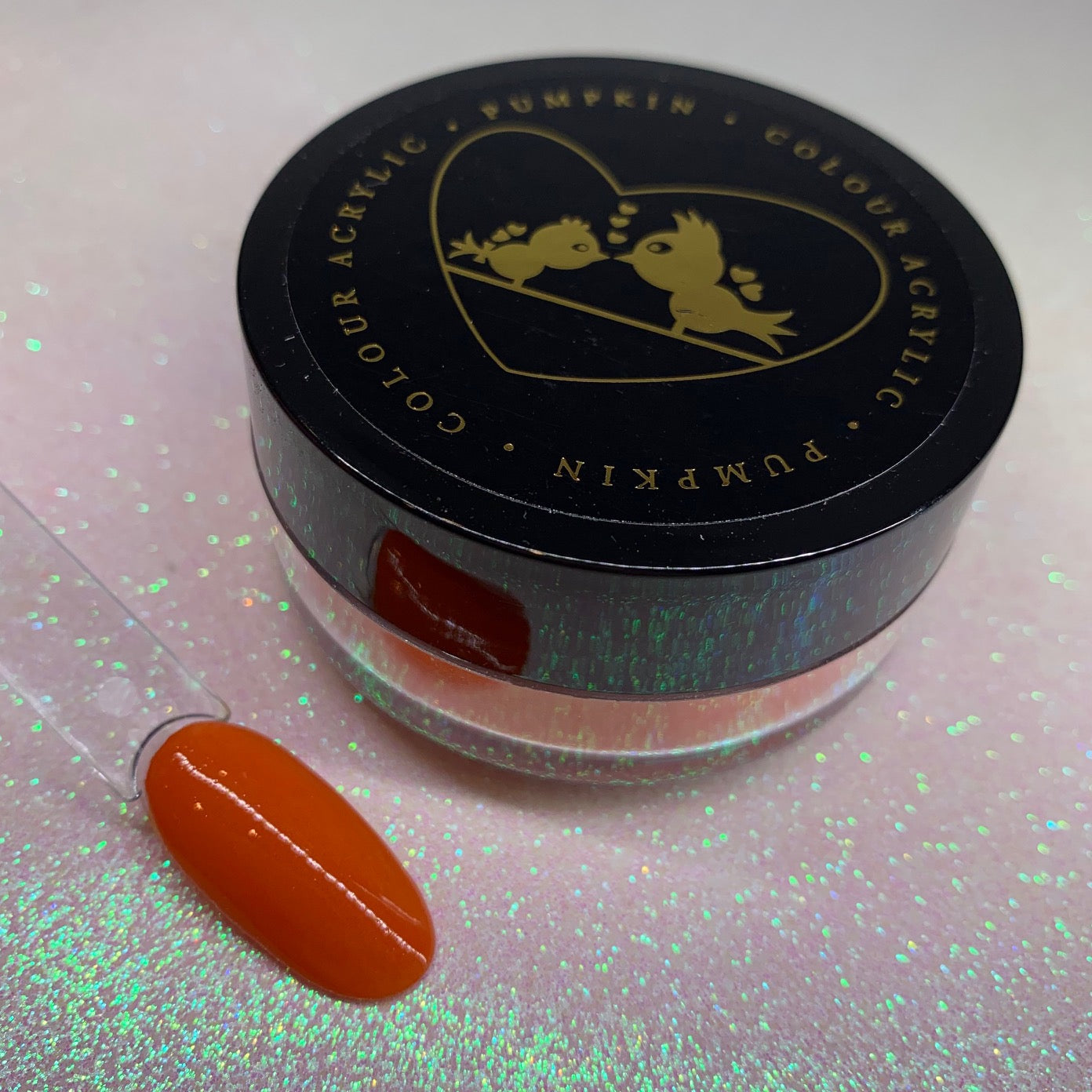 Pumpkin Color Acrylic Powder, 20g pot