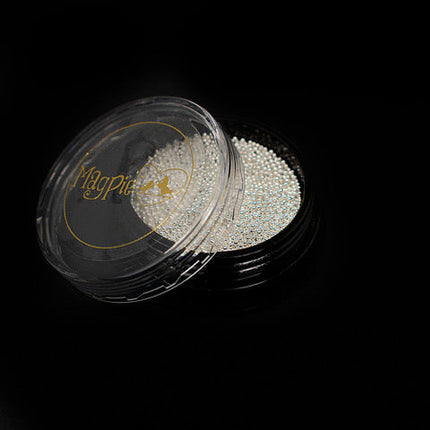 Magpie Silver Caviar Beads