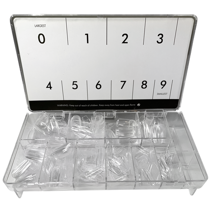 Clearance Full On Tips - TAPERED SQUARE