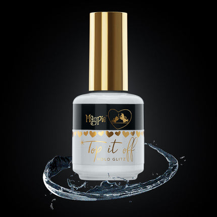 Top It Off - No Wipe Top Coat, Holo Glitz