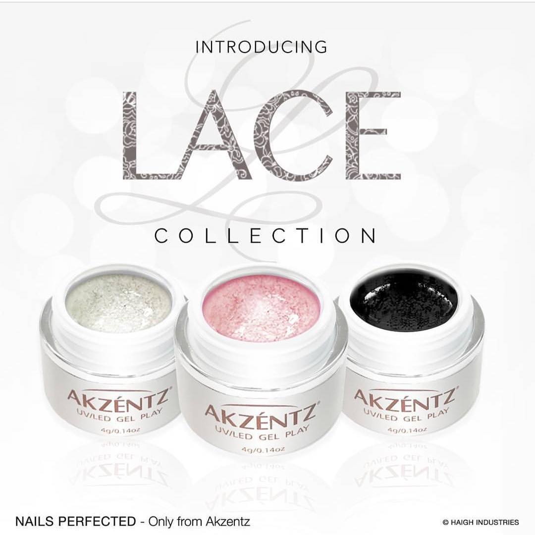 Gel Play Lace Collection - White Lace