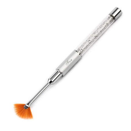 Ugly Duckling Premium Crystal Fan Brush