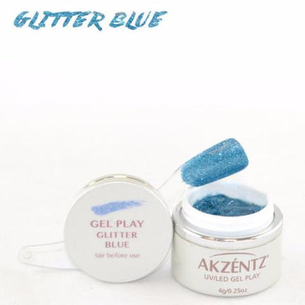 Gel Play Glitter - Blue