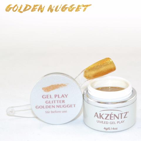 Gel Play Metallic Glitter - Golden Nugget