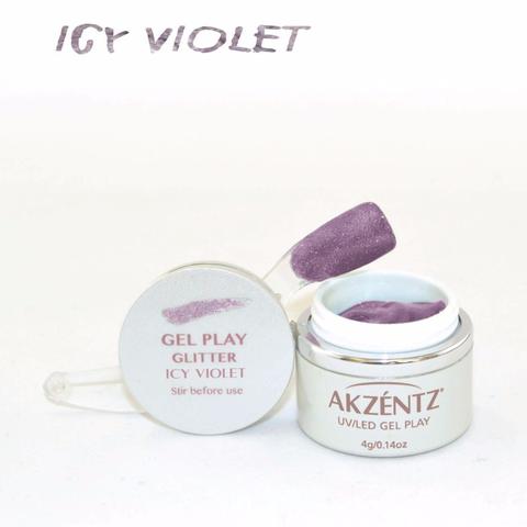 Gel Play Metallic Glitter - Icy Violet