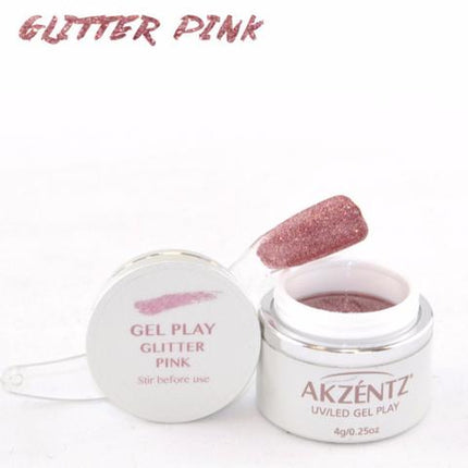 Gel Play Glitter - Pink