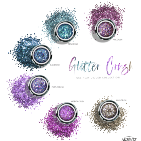 Gel Play Glitter Crush: Magenta