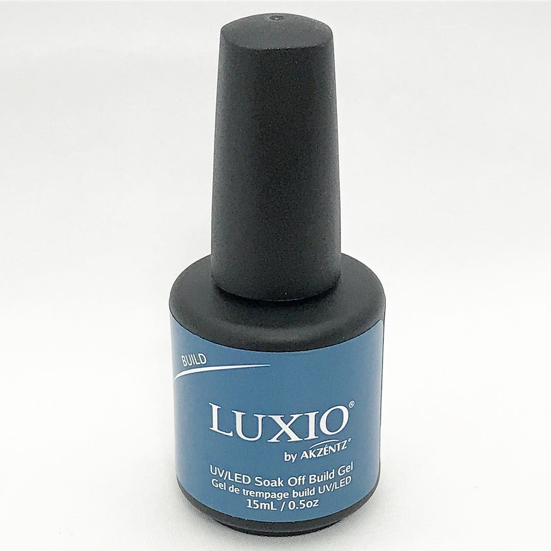 Luxio Build Flexible Builder Gel Clear Polished Pinkies Pro