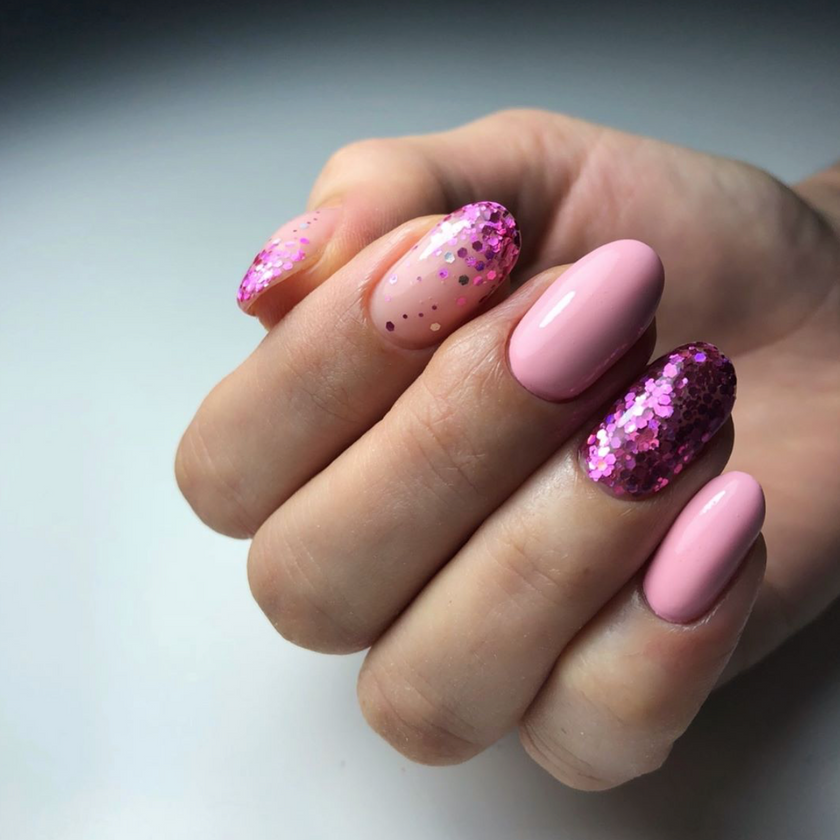 Gel Play Glitter Crush: Magenta