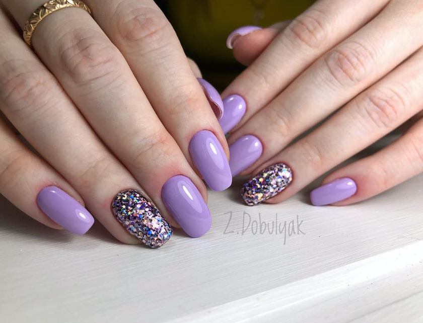 Gel Play Glitter Crush: Purple