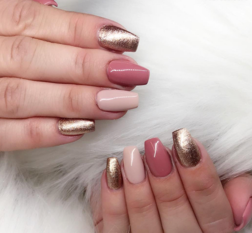 Gel Play Metallic Glitter - Pink Champagne