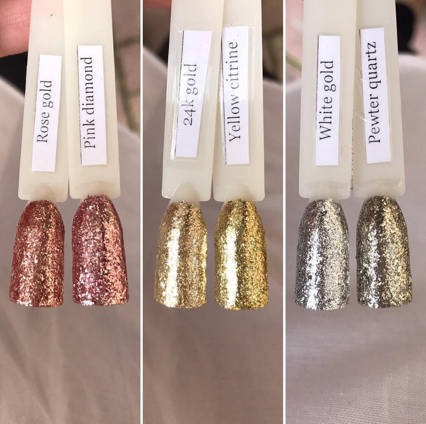 Gel Play Glitz - Yellow Citrine