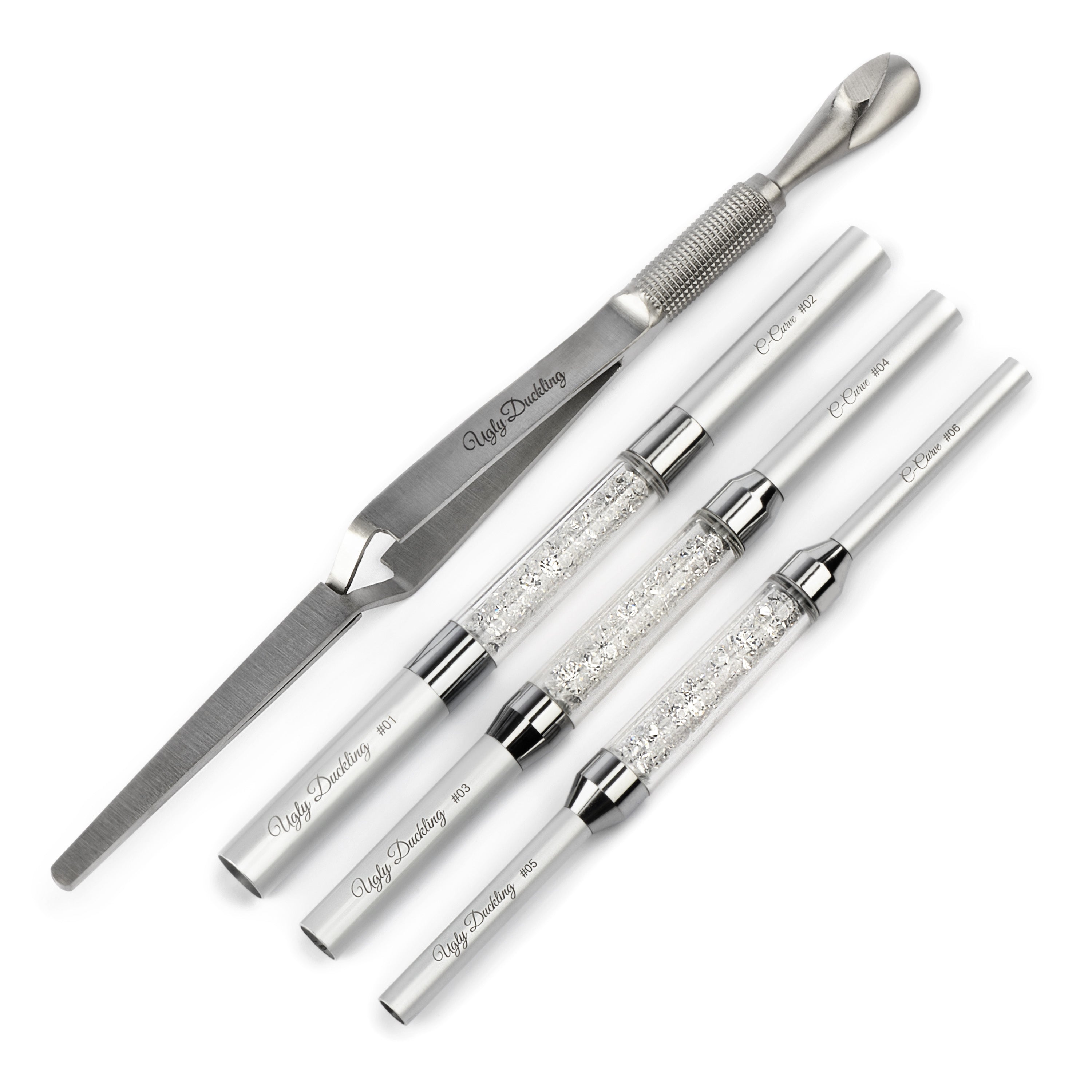 Set Premiem Ugly Duckling Premiem C Curve Set – Polished Pinkies Pro