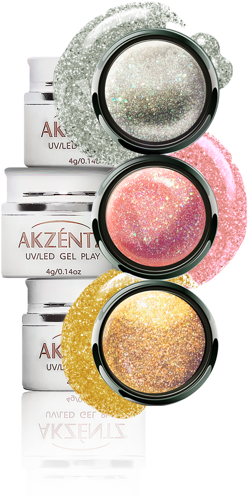 Gel Play Glitter Celestial - Solar